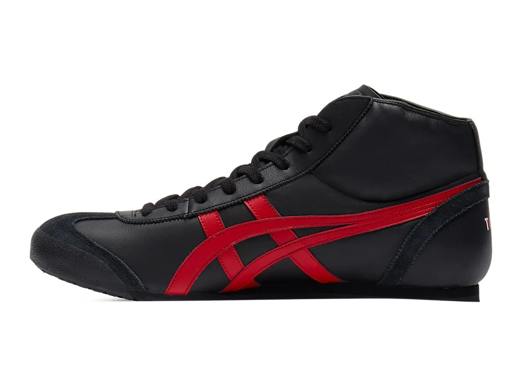 Onitsuka Tiger MEXICO Mid Runner 1183B577 001 BLACK CLASSIC RED