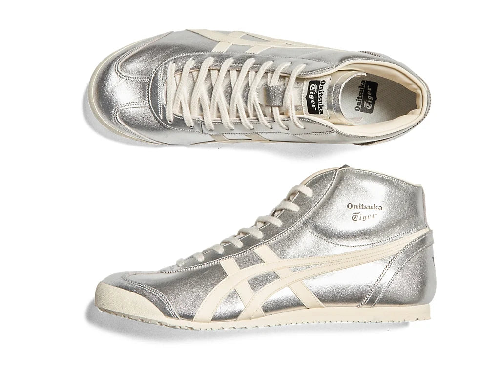 Onitsuka Tiger MEXICO Mid Runner 1183B577 020 SILVER CREAM