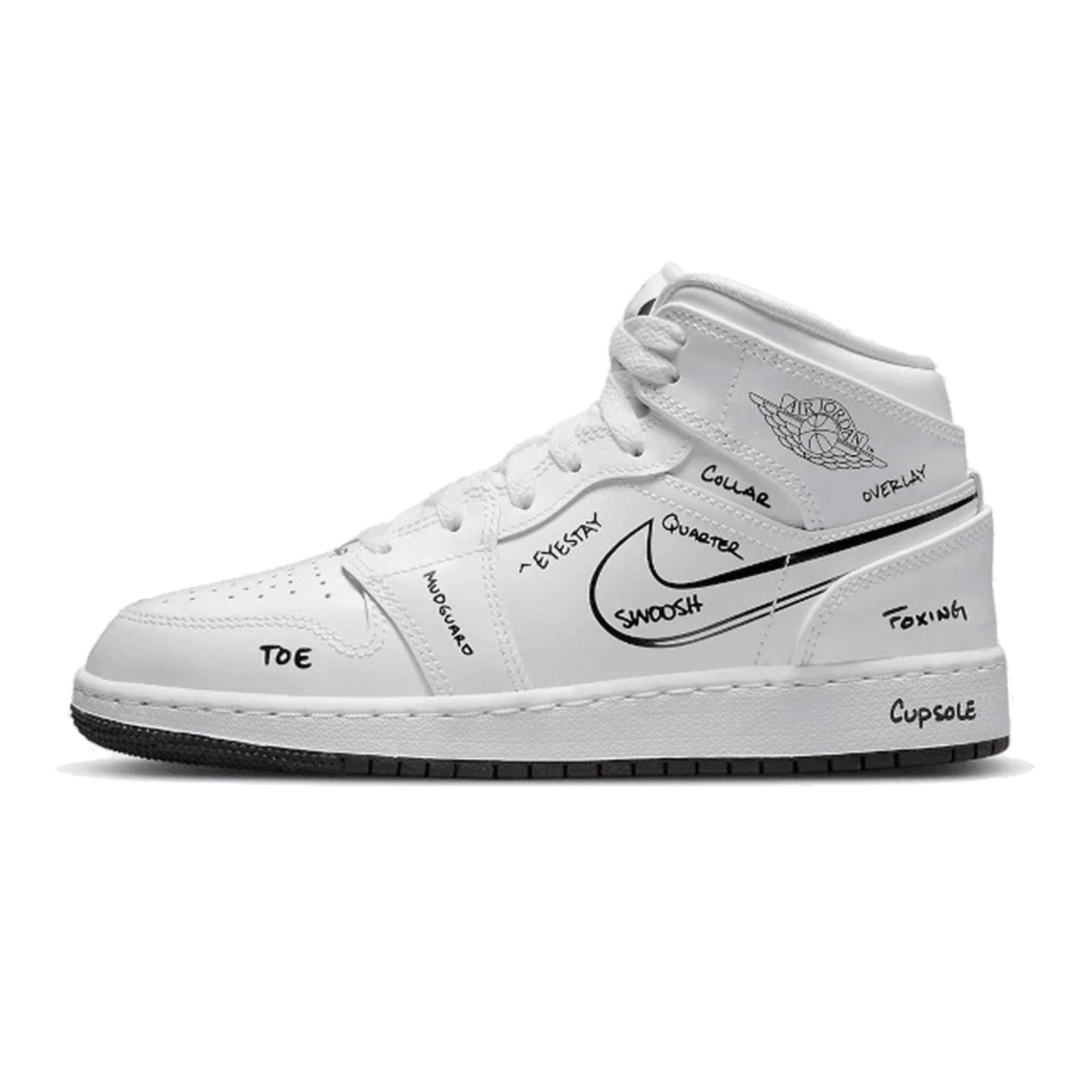 Air Jordan 1 Mid 'Schematic'