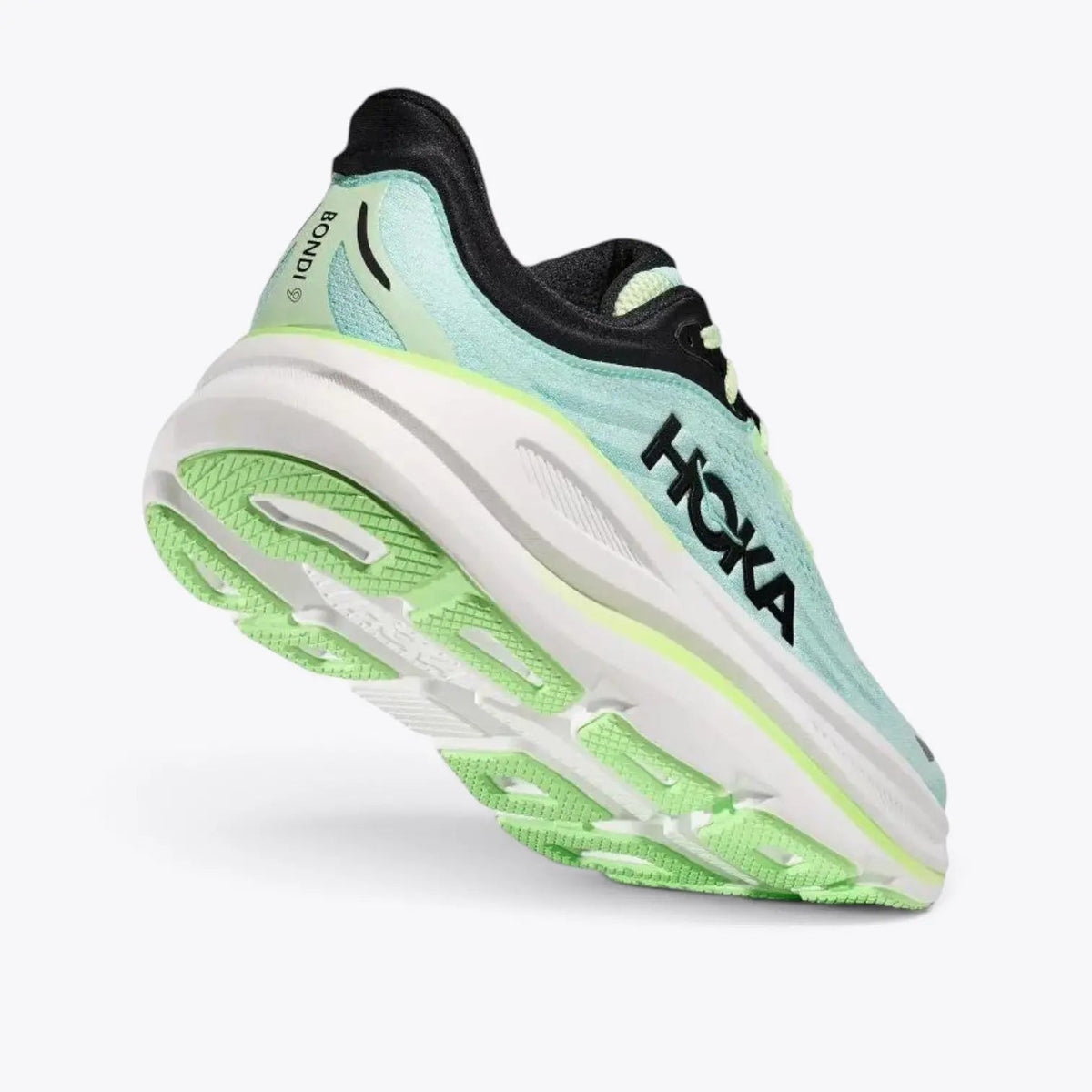 Hoka Bondi 9 Frost Pale Tangerine