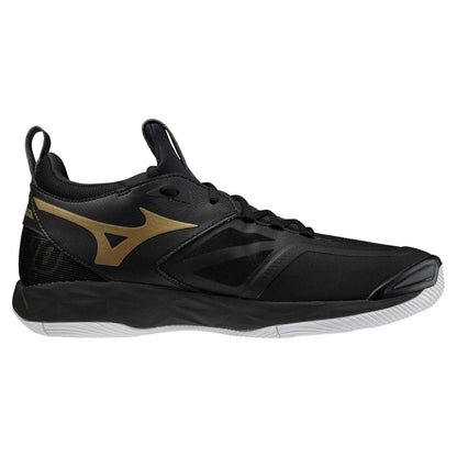 MIZUNO Wave Momentum 2 V1GA2112 52 Black Gold Width 2.5E Volleyball Shoes