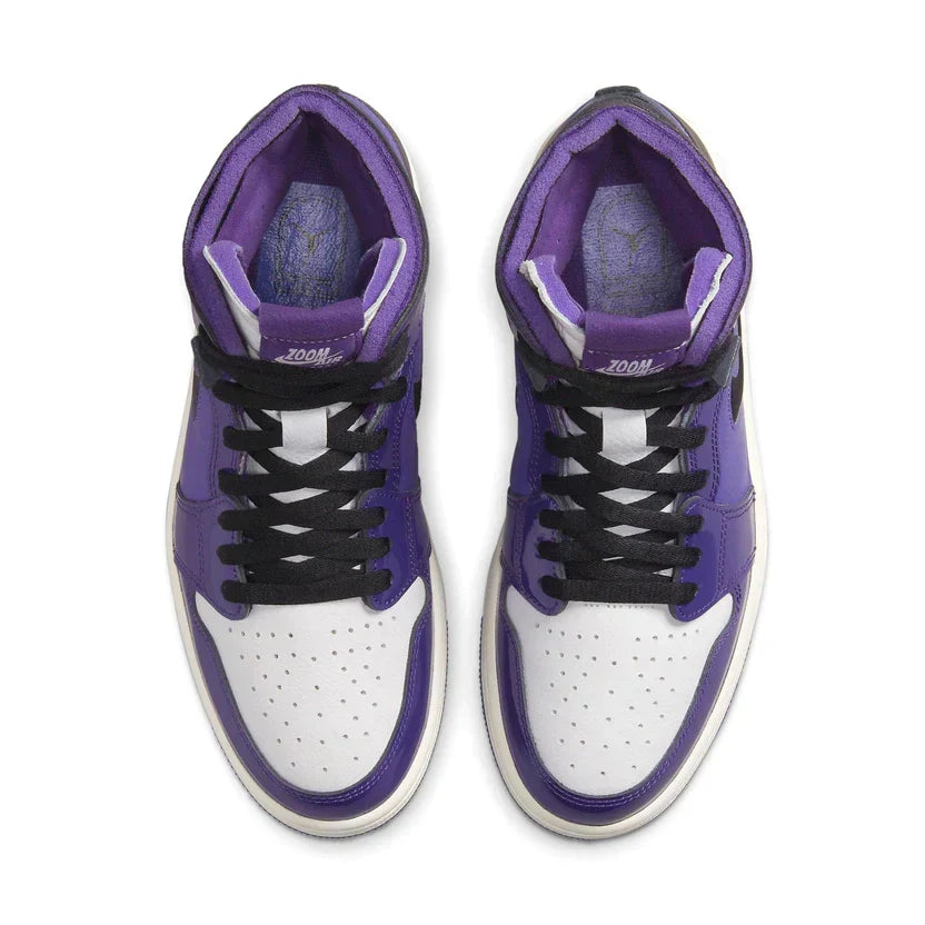 Air Jordan 1 High Zoom CMFT 'Court Purple Patent'