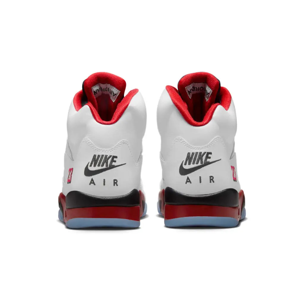 Air Jordan 5 'Fire Red Black Tongue' (2025)