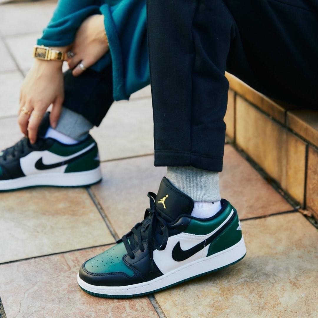 Air Jordan 1 Low 'Green Toe'