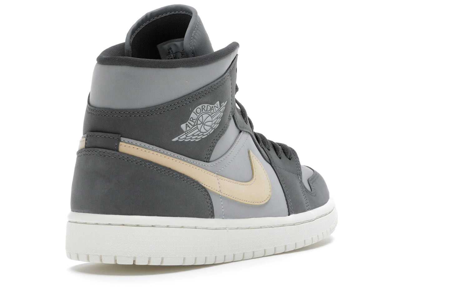 Air Jordan 1 Mid 'Iron Grey Onyx'