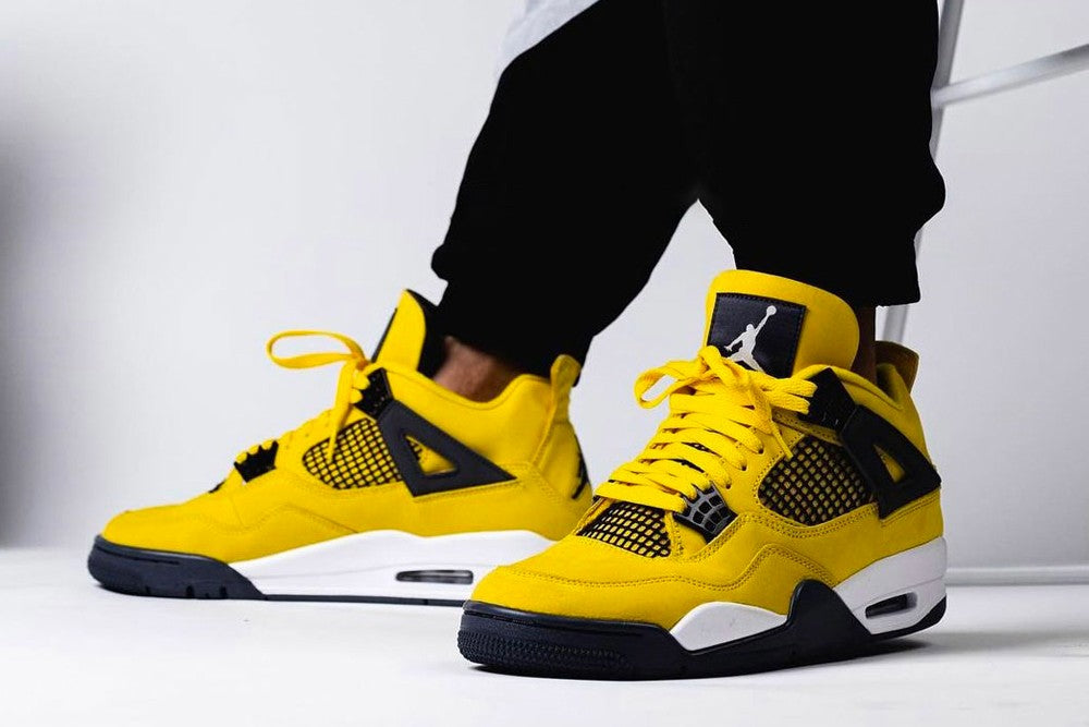 Air Jordan 4 'Lightning Tour Yellow'