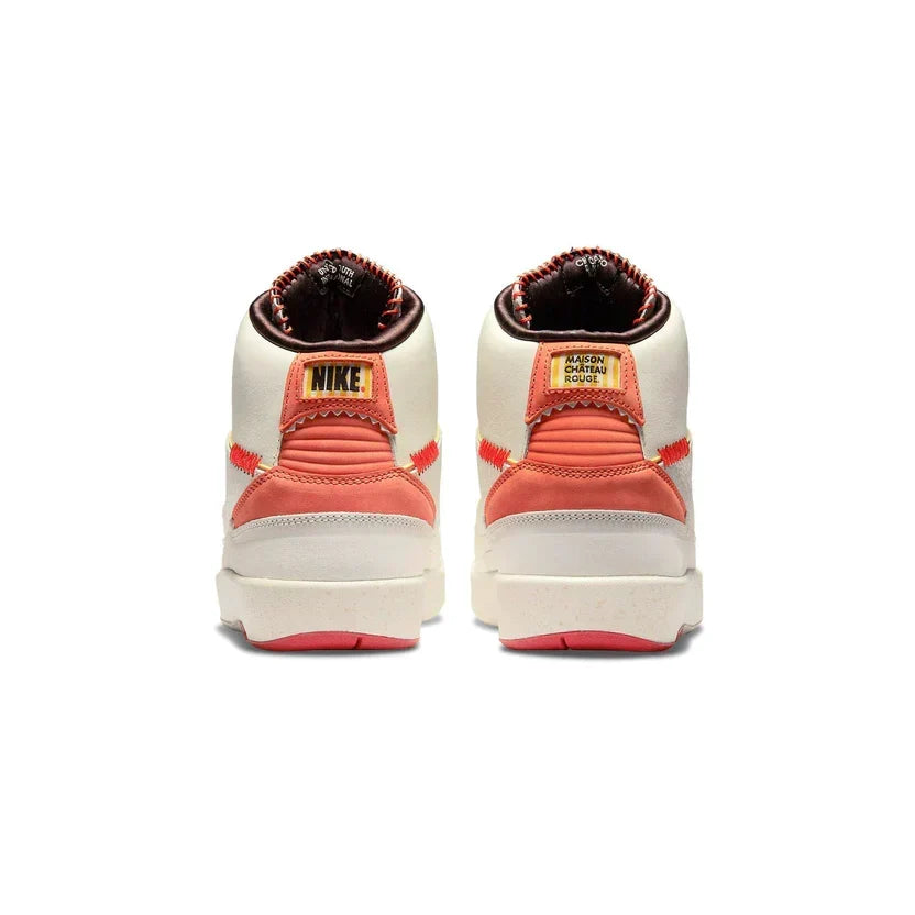 Air Jordan 2 x Maison Château Rouge 'Orange Sail'