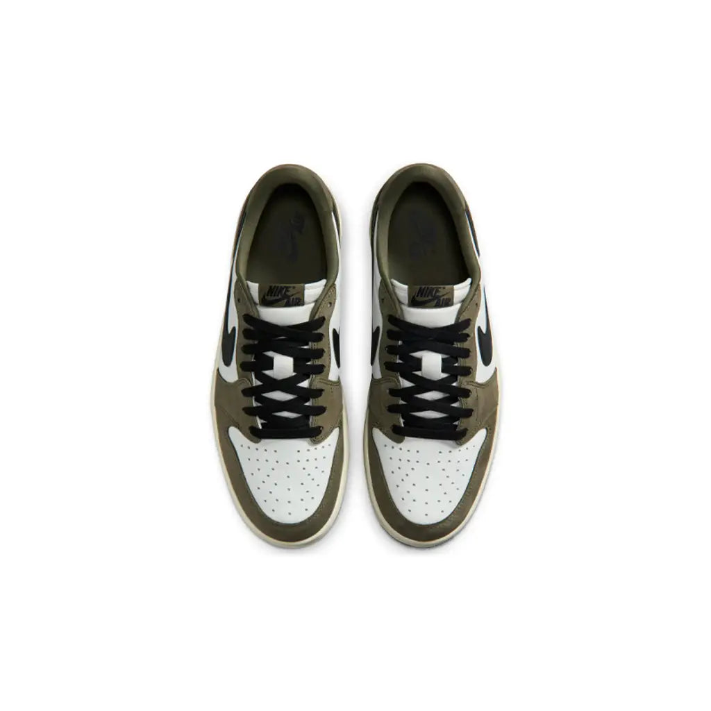Air Jordan 1 Low 'Medium Olive Sail Black'