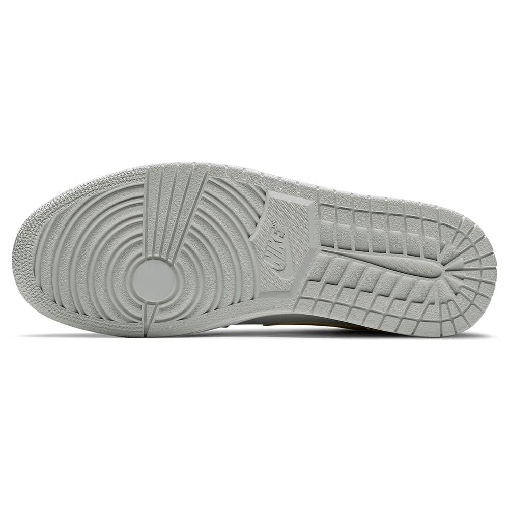 Air Jordan 1 Mid 'Mixed Textures Lemon Yellow'