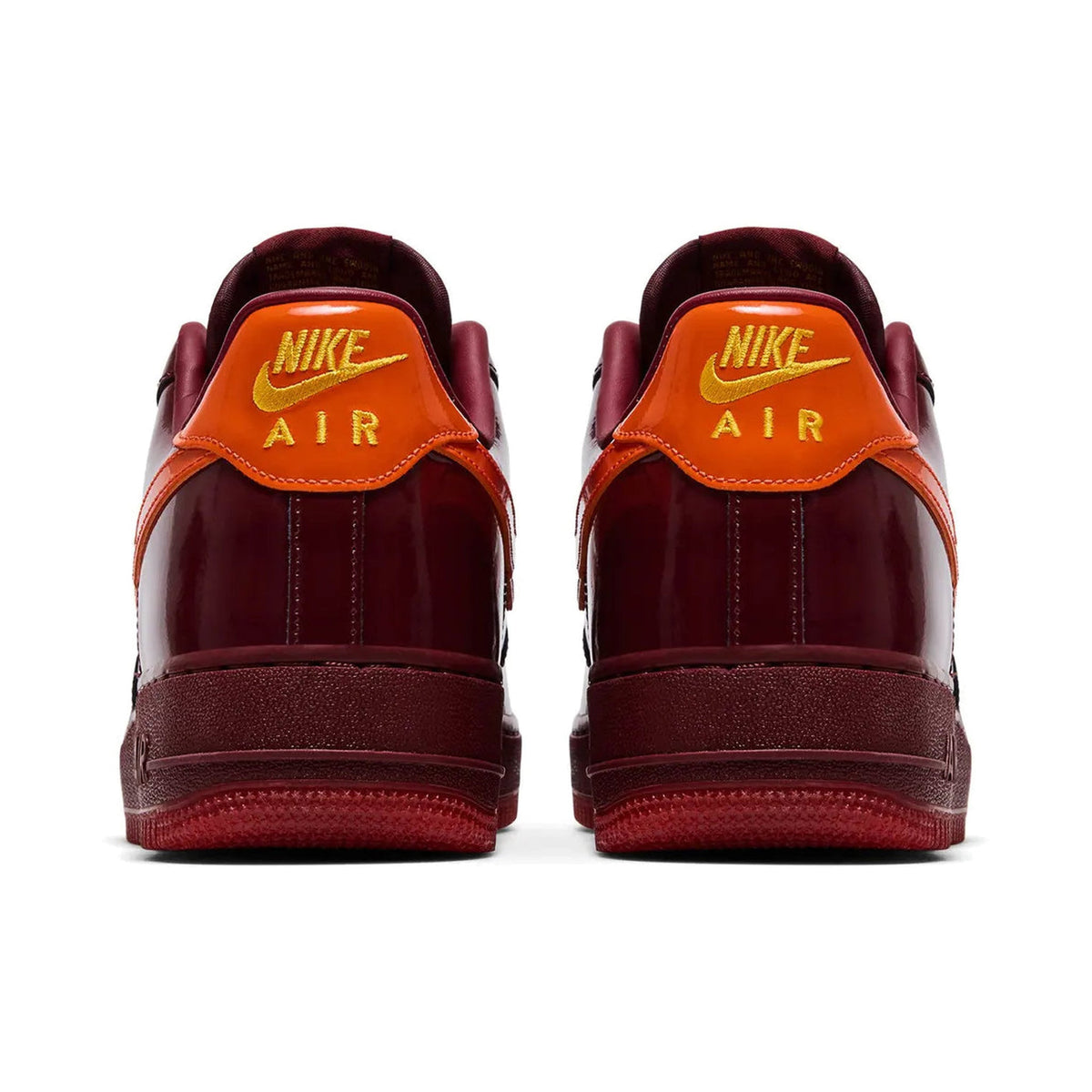 Nike Air Force 1 Low 'Patent Leather Dark Team Red' (IO4489-601)