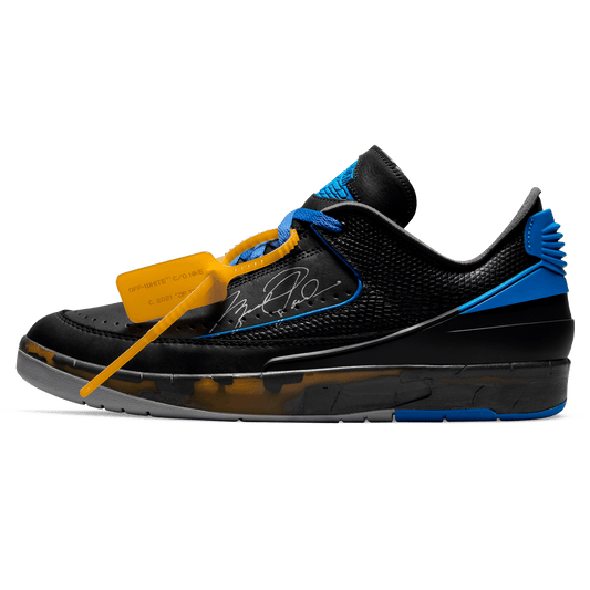 Air Jordan 2 Low x Off-White 'Black Blue'