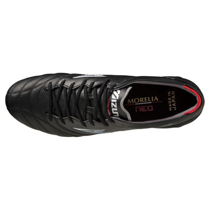 MIZUNO MORELIA NEO IV JAPAN P1GA2330 01 Black White 2E Soccer Cleats