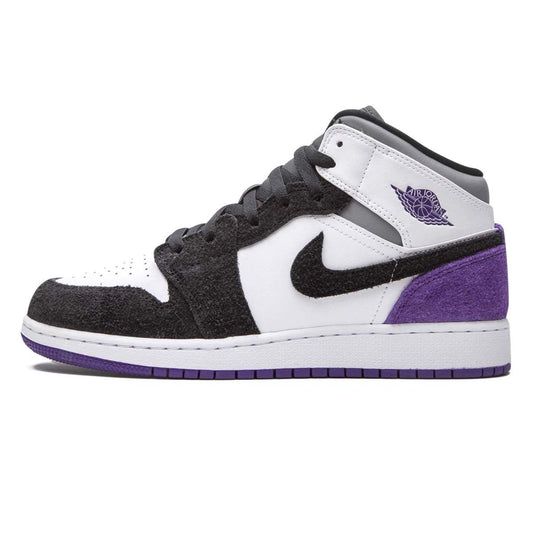 Air Jordan 1 Mid 'Varsity Purple'